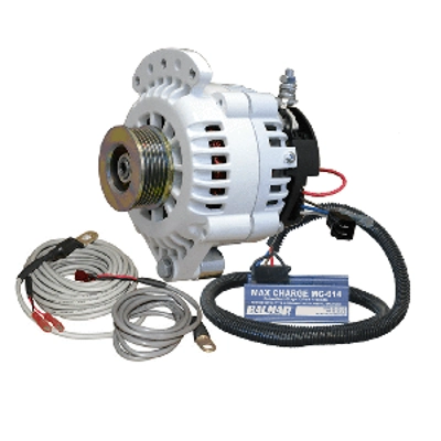 Balmar 621 Series 120A Kit w/MC-618 Regulator, T-Sensor, K6 Pulley, Single Foot & Mounting Hardw
