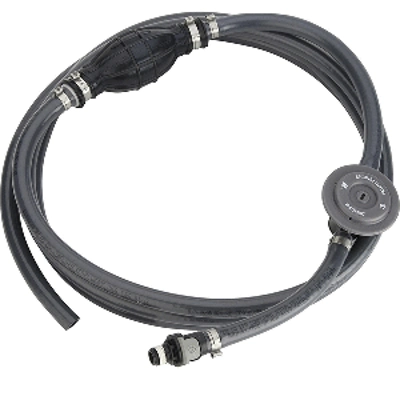 Attwood Universal Fuel Line Kit - 3/8" Dia. x 12' Length w/Sprayless Connectors & Fuel Deman