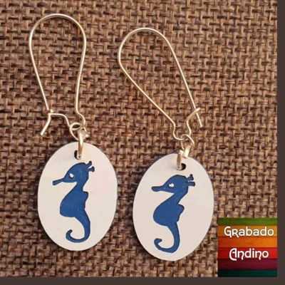aretes caballitos marinos aretes caballitos marinos