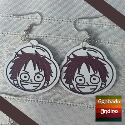 aretes one piece - Monkey D Luffy aretes one piece - Monkey D Luffy