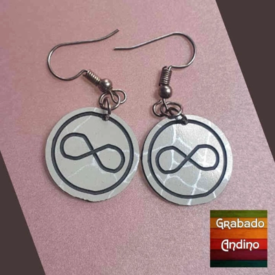 aretes simbolo infinito aretes simbolo infinito