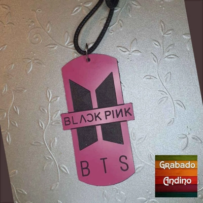 collar black pink - BTS army collar black pink - BTS army