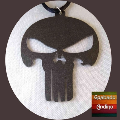 collar calavera punisher collar calavera punisher