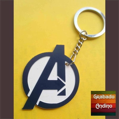 llavero A de los avengers llavero A de los avengers
