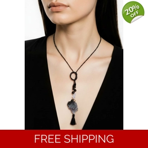 Jade Necklace – Semi-Precious Natural Jade Gemstones