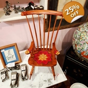 Hand-Painted Vintage Rocking Chair – One of a Kind