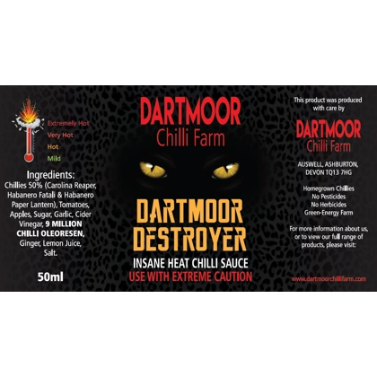 Dartmoor Destroyer, 100ml Dartmoor Destroyer, 100ml