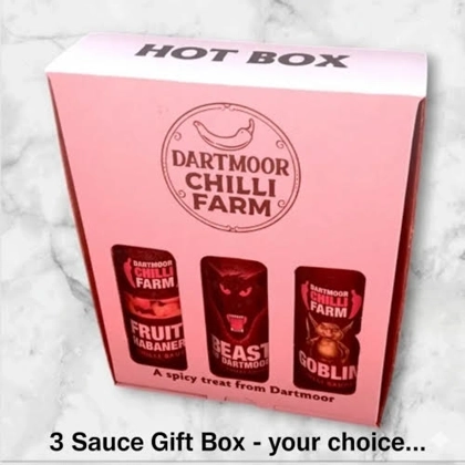 3 X Sauce Gift Box (your choice)