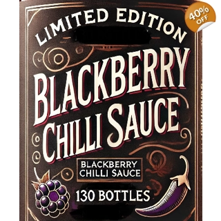 Blackberry Chilli Sauce..