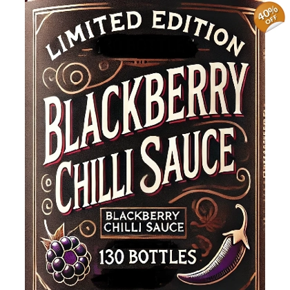 Blackberry Chilli Sauce (Limited Run) Blackberry Chilli Sauce (Limited Run)