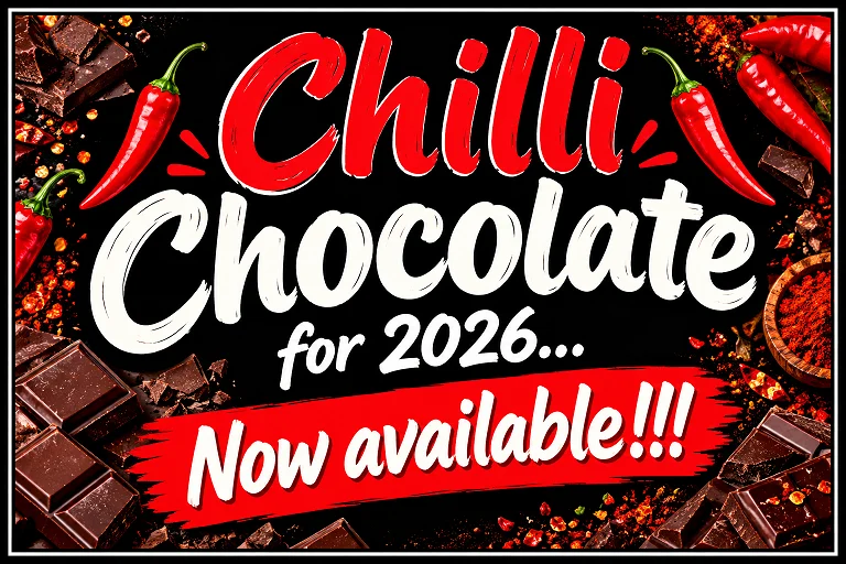 Chilli chocolate now available