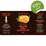 Orange Chilli Chocolate, 80g