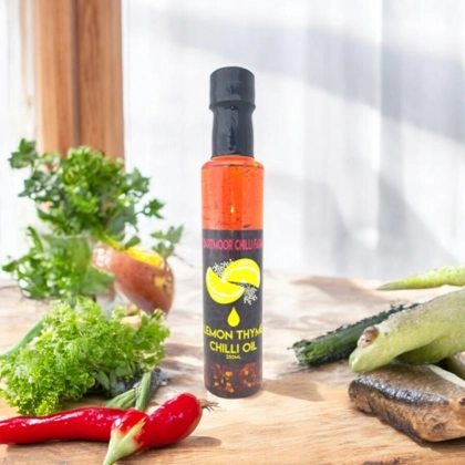 Extra Virgin Lemon Thyme Chilli Rapeseed Oil, 250ml