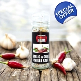 Garlic Chilli Salt Grinder, 100g - tem..