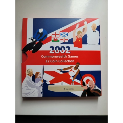 2002 Commonwealth Games £2 Coin Collection Album – Empty Collector’s Folder