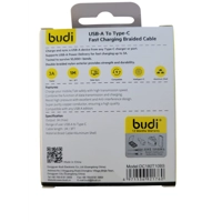 Budi 2A 1m TYPE-C Cable