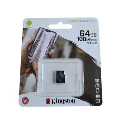 Kingston Canvas Select Plus 64 GB microSD Card