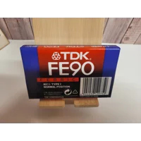 TDK FE90 Ferric Blank Cassette Tape – IEC I Type I (90 Minutes)