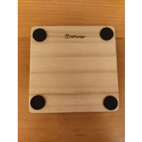 Football Legends Laser Engraved Wooden Coasters (Pack of 3) Set 1
