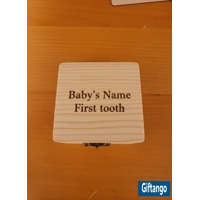 Personalised Wooden Trinket Box