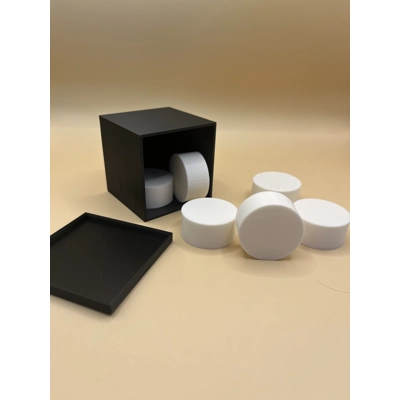 Six Cylinder Cube Puzzle – 3D Printed Brain Teaser Six Cylinder Cube Puzzle – 3D Printed Brain Teaser