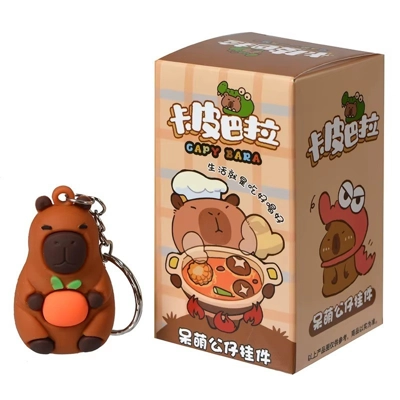 Capybara Mini Keychain Blind Box Capybara Mini Keychain Blind Box