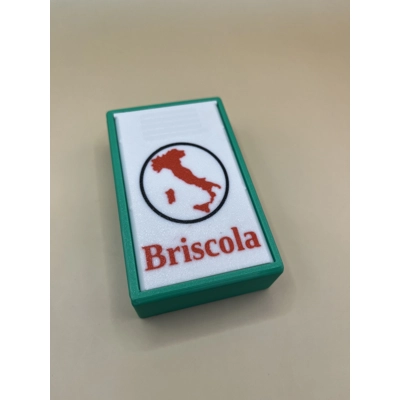 Briscola Italian Card Case - Green Slide edition