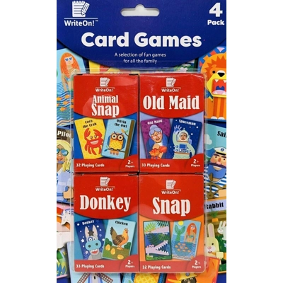 4 Pk Card Games