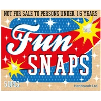 Fun Snaps – 50 Piece Box | Classic Throwing Party Snaps