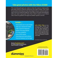 Nikon D3400 For Dummies – eBook (ePub Digital Download)