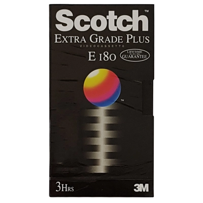 Scotch E180 VHS Video Tape