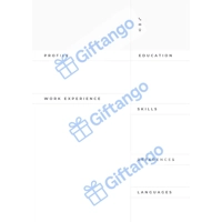 Printable CV - Editable & Professional PDF