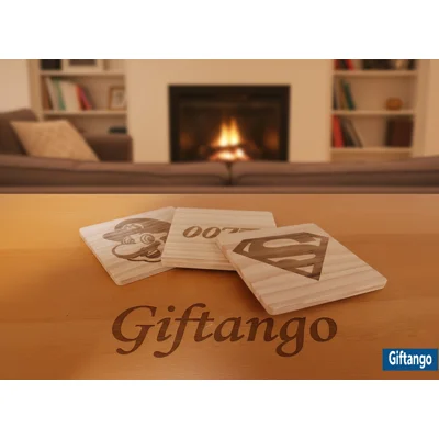 Wooden Coaster – Personalised