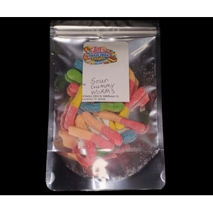 Jill's Freeze Dried Delight- Sour Gummy Worms