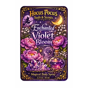 Enchanted Violet Bloom- Magical Body Spray