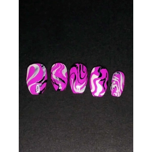 Let's Get Groovy - Set of 10 Nails