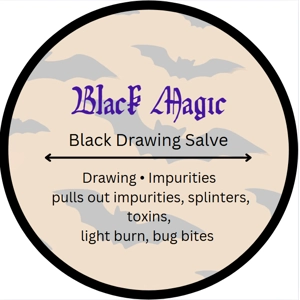 Black Magic : Black Drawing Salve