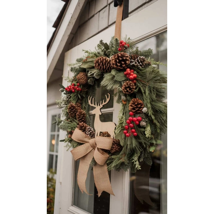 Christmas Handmade large doo..