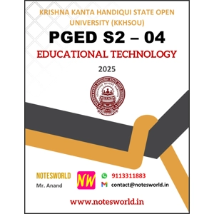 KKHSOU Educational Technology (PGED S2 – 04 DSC) Solved Assignment 2025