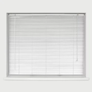 VENETIAN X LARGE WHITE ALUMINIUM METAL 25MM SLATS BLINDS