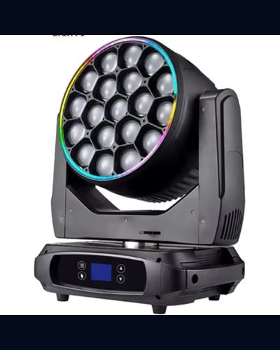 POL-19x60W Big Bee Eye K10 LED Wash Zoom Moving Head Light Bee Eye פנס שטיפה לד