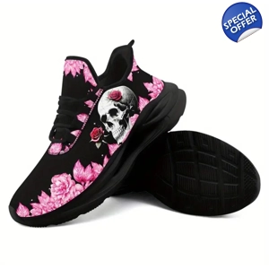 Womens Skull Halloween Shoes Womens Skull Halloween Shoes