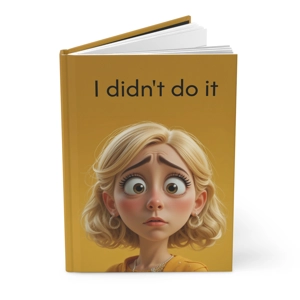 I didn't do it Journal