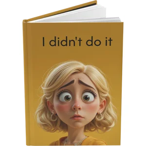 I didn't do it Journal