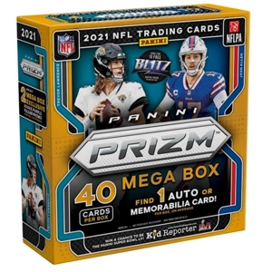 2021 Prizm Football MEGA - Purple Pulsar (Fanatics exclusi..