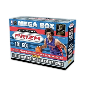 2021/22 Panini Prizm Basketball Mega Box (Red Ice Prizm)