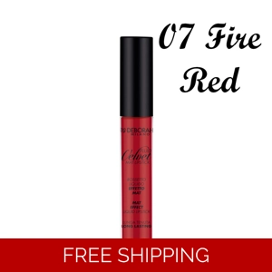 Deborah Milano Fluid Velvet Mat Liquid Lipstick - 07 Fire Red