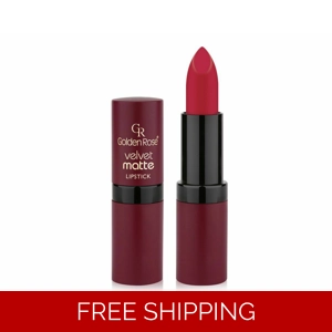 Golden Rose Velvet Matte Lipstick - Shade 18