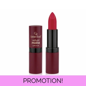 Golden Rose Velvet Matte Lipstick - Shade 18