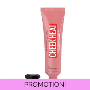 Maybelline Cheek Heat Sheer Gel-Cream Blush - 30 Coral Ember